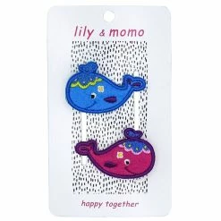 Lily & Momo Accessories Wonderful Whales Hair Clips