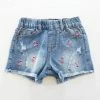 Budget ๐ Itty Bitty Kid's Boutique Flamingo Denim Shorts ๐ง Girls ๐งจ 2 Itty Bitty Kid's Boutique Flamingo Denim Shorts Girls