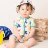Itty Bitty Kid's Boutique Deep In The Ocean Romper