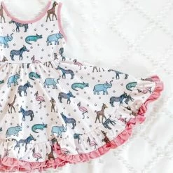 Eliza Cate Animal Party Twirl Dress