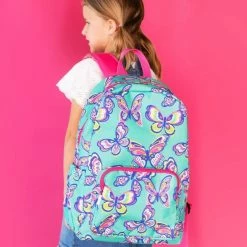 Viv & Lou Butterfly Kisses Backpack And Lunchbox Set