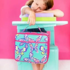 Viv & Lou Butterfly Kisses Backpack And Lunchbox Set
