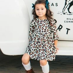 Itty Bitty Kid's Boutique Girls Wild One Twirl Dress