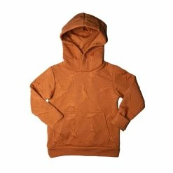 Bear Camp Puff Dino Rust Hoodie
