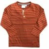 Bear Camp Long Sleeved Striped Henley Boys