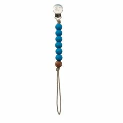 Itty Bitty Kid's Boutique Ocean Blue Pacifier Clip