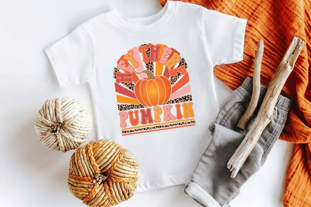 Best reviews of ๐งจ Itty Bitty Kid's Boutique ๐ง Girls Hey There Pumpkin Tee ๐ฅฐ 3 Itty Bitty Kid's Boutique Girls Hey There Pumpkin Tee