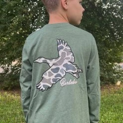 Burlebo Boys Flying Camo Duck Tee
