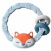 Itty Bitty Kid's Boutique Infants Fox Silicone Teether Rattle