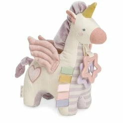 Itty Bitty Kid's Boutique Infants Pegasus Link & Love Activity Plush With Teether Toy