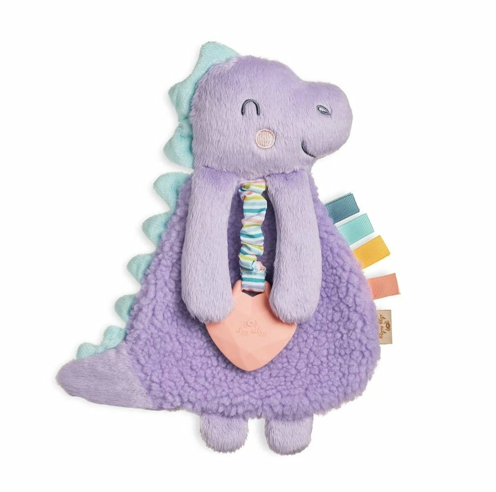 Flash Sale ๐งจ Itty Bitty Kid's Boutique Dempsey The Dino Plush With Silicone Teether Toy ๐ 3 Itty Bitty Kid's Boutique Dempsey The Dino Plush With Silicone Teether Toy