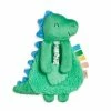 Itty Bitty Kid's Boutique James The Dino Plush With Silicone Teether Toy