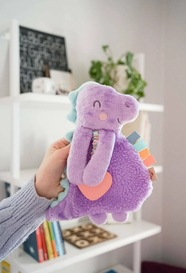 Flash Sale ๐งจ Itty Bitty Kid's Boutique Dempsey The Dino Plush With Silicone Teether Toy ๐ 4 Itty Bitty Kid's Boutique Dempsey The Dino Plush With Silicone Teether Toy