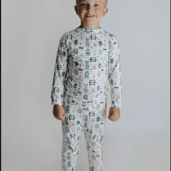 Itty Bitty Kid's Boutique Monster Halloween Pajamas/Loungewear