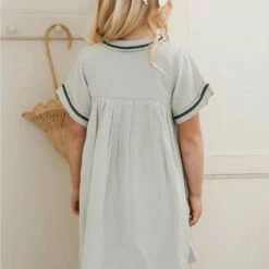 Itty Bitty Kid's Boutique Infants Green Smocked Dress