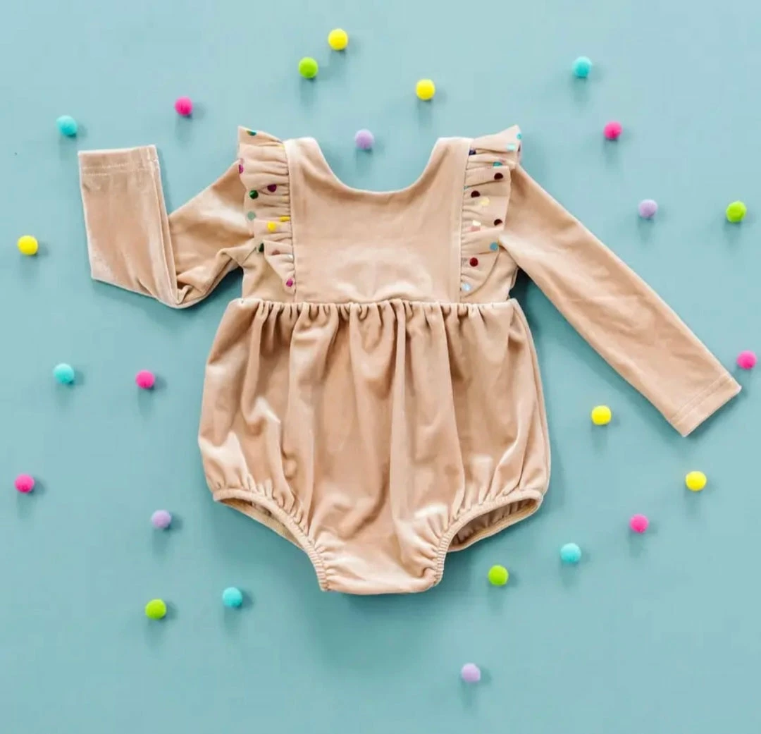 Top 10 โค๏ธ Itty Bitty Kid's Boutique Leah Romper In Confetti Infants ๐ 3 Itty Bitty Kid's Boutique Leah Romper In Confetti Infants