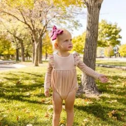 Itty Bitty Kid's Boutique Leah Romper In Confetti Infants