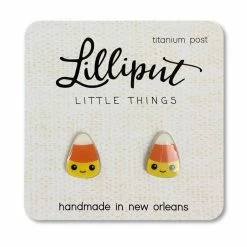 Itty Bitty Kid's Boutique Candy Corn Earrings