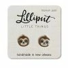 Itty Bitty Kid's Boutique Accessories Sloth Earrings