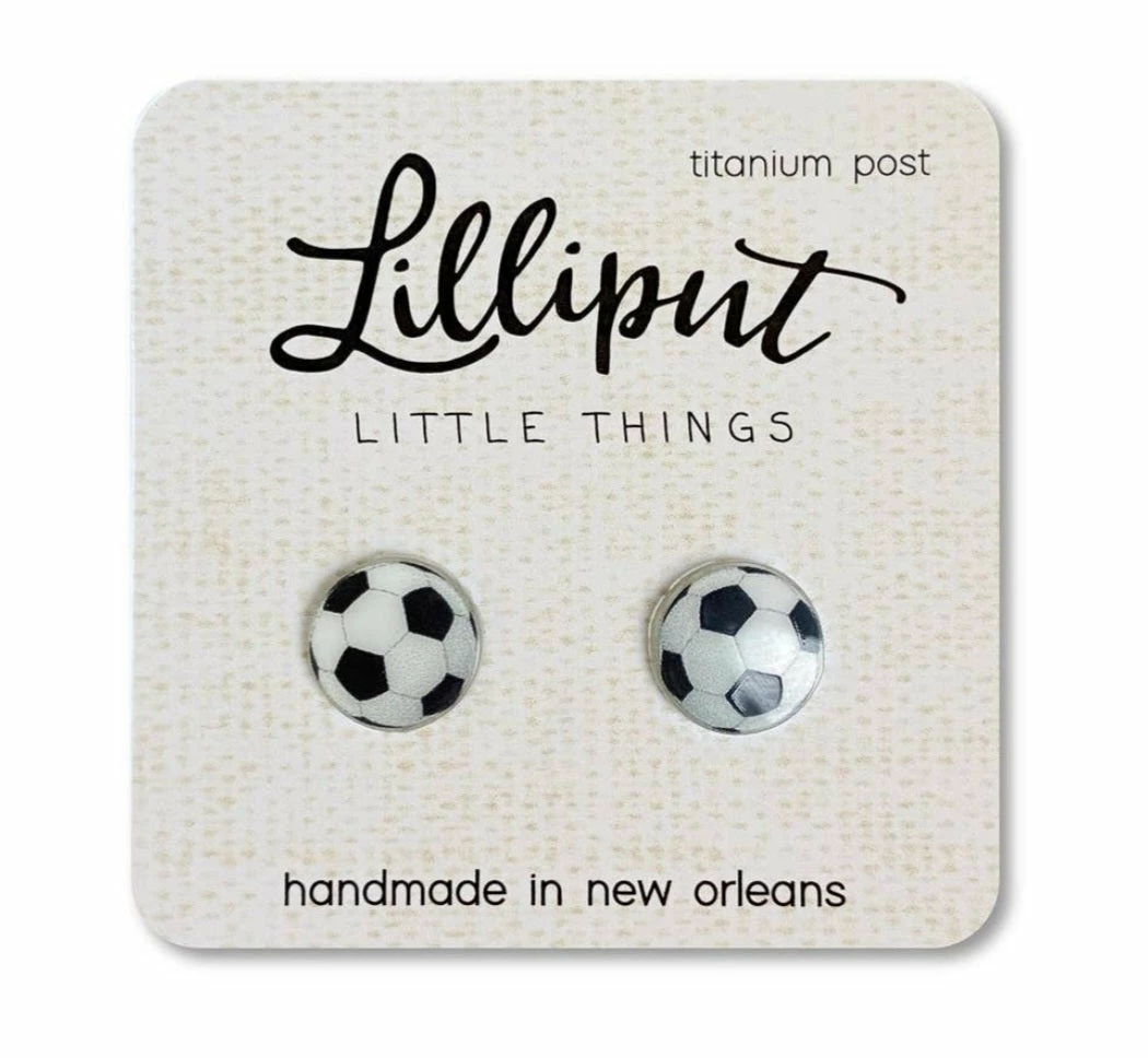 Flash Sale π Itty Bitty Kid's Boutique Soccer Ball Earrings Accessories π₯° 3 Itty Bitty Kid's Boutique Soccer Ball Earrings Accessories