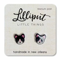 Itty Bitty Kid's Boutique Kitty Cat Earrings