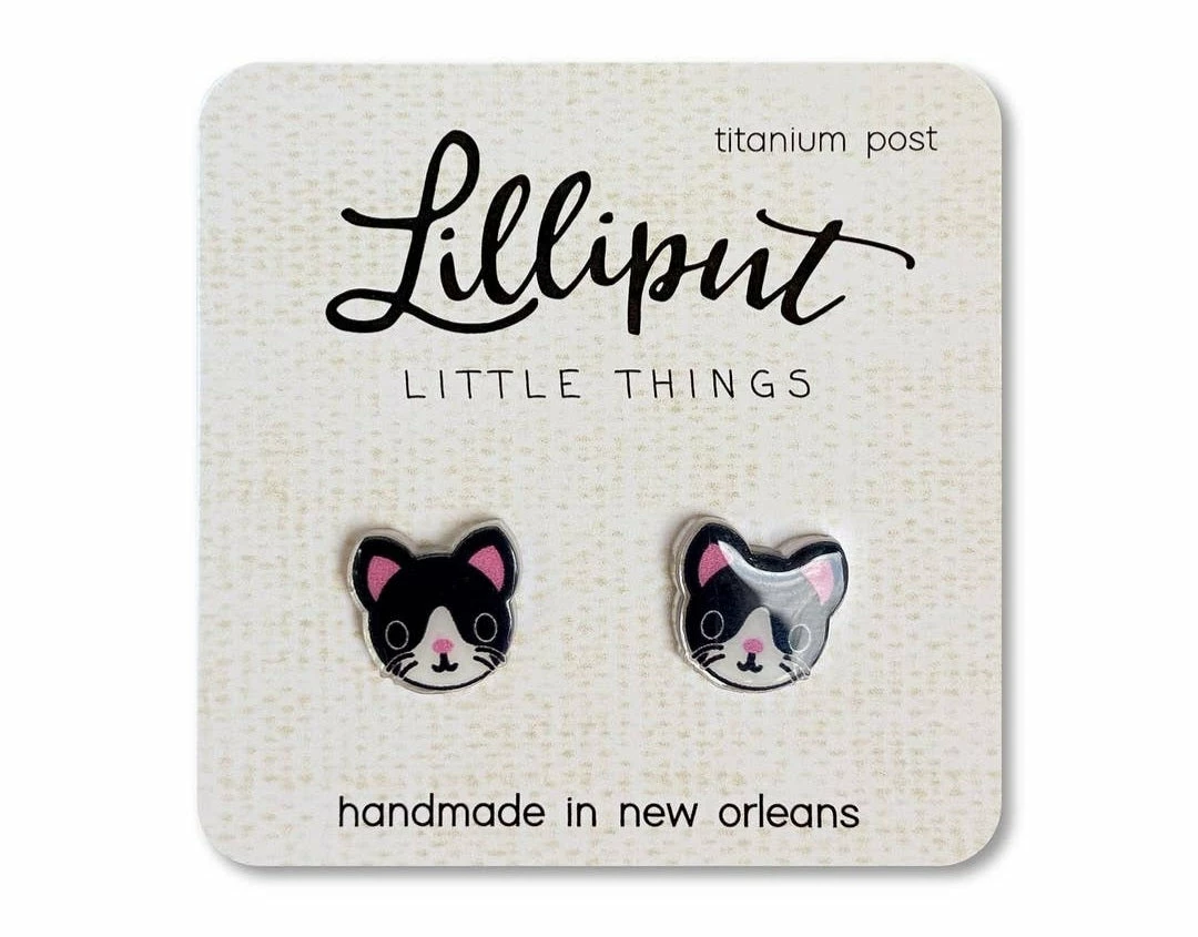 Top 10 π Itty Bitty Kid's Boutique Kitty Cat Earrings π 3 Itty Bitty Kid's Boutique Kitty Cat Earrings