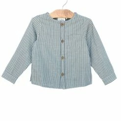 Itty Bitty Kid's Boutique Boys Granite Stripe Shirt
