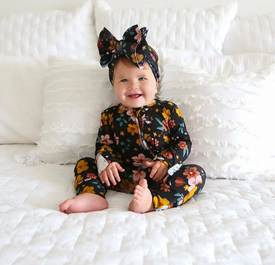 Brand new 🤩 Itty Bitty Kid's Boutique Infants Elena Ruffle Zip ✔️ 4 Itty Bitty Kid's Boutique Infants Elena Ruffle Zip