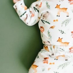 Itty Bitty Kid's Boutique Infants Woodland Animals Lounge Set