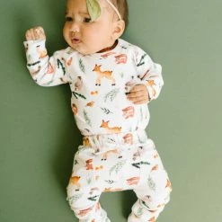 Itty Bitty Kid's Boutique Infants Woodland Animals Lounge Set