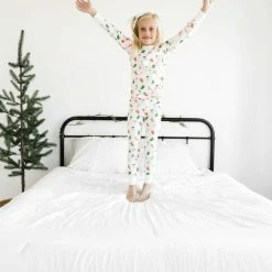 Itty Bitty Kid's Boutique Christmas Stockings Two-Piece Pajamas Infants