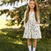 Itty Bitty Kid's Boutique Green Christmas Gwendolyn Dress