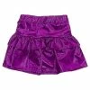 Tweenstyle By Stoopher Girls Purple Metallic Ruffle Skirt