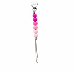 Itty Bitty Kid's Boutique Infants Bubblegum Pacifier Clip