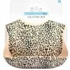 Itty Bitty Kid's Boutique Leopard Print Silicone Bib With Crumb Catcher