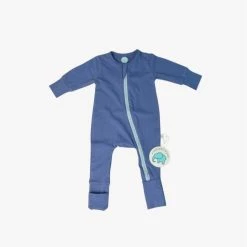 Itty Bitty Kid's Boutique Midnight Zipper Romper Infants