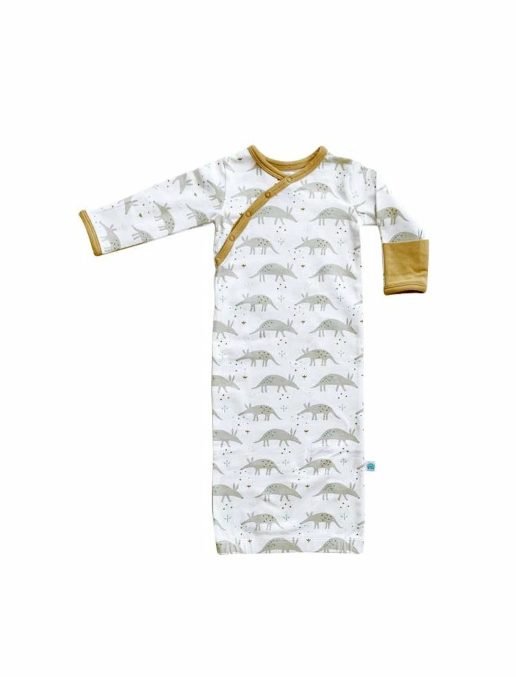 Best deal π₯° Itty Bitty Kid's Boutique Infants Ari Aardvark Shoulder Snap Gown π 3 Itty Bitty Kid's Boutique Infants Ari Aardvark Shoulder Snap Gown