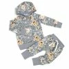 Itty Bitty Kid's Boutique Infants Elodie Floral Hoodie Set