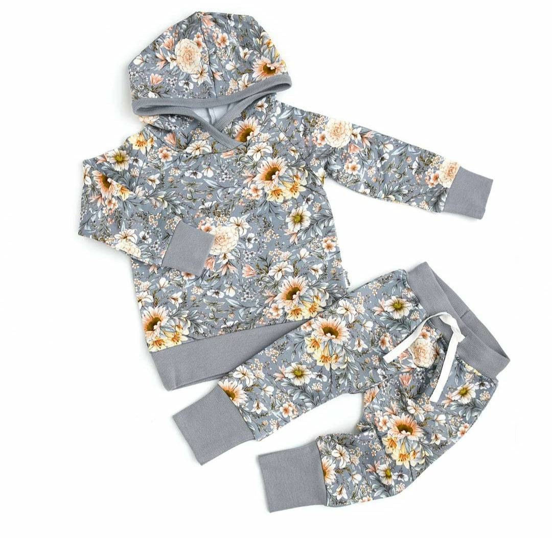 Outlet ๐ฅฐ Itty Bitty Kid's Boutique Infants Elodie Floral Hoodie Set ๐ 3 Itty Bitty Kid's Boutique Infants Elodie Floral Hoodie Set