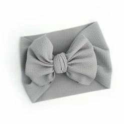 Itty Bitty Kid's Boutique Gray Headwrap Infants