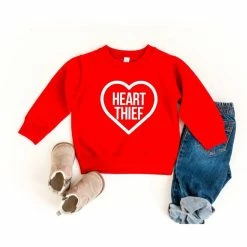 Itty Bitty Kid's Boutique Heart Thief Sweatshirt New Arrivals